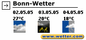Wetter in Bonn